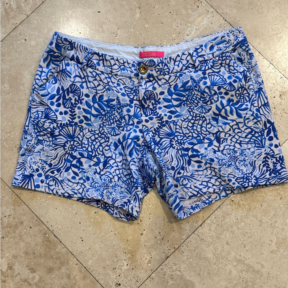 Lilly Pulitzer Jayne Knit Stretch Shorts 12